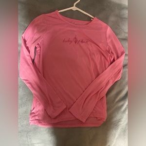 brand is baby phat, light pink, true to size